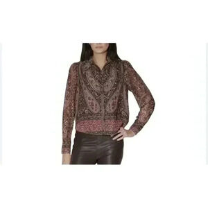 Walter Baker Womens Adaline Top Blouse Shirt XS. 220